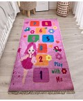 Carpet Bebe Game Pink 100*200