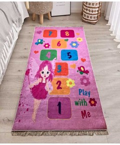 Carpet Bebe Game Pink 100*200