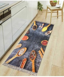 Carpet Kitchen Gray spoon 80*200