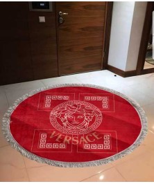 Red Verssace Carpet Round 120*120