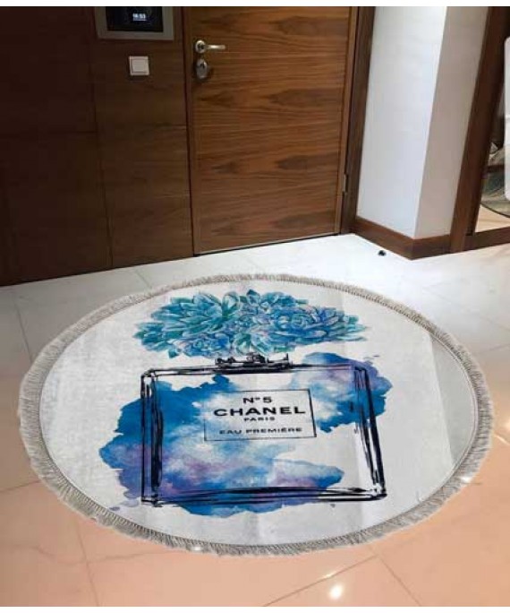 Blue Rose Carpet C 120*120