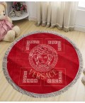 Red Verssace Carpet Round 120*120