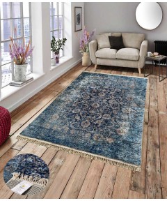 Carpet Square Blue Ajami Model 200*300