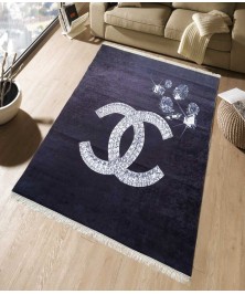 Carpet Square Crystal Black 160*230