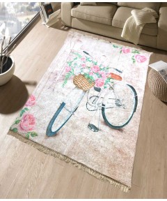 Carpet Square bicycle Rose 160*230