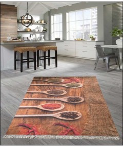 Carpet Kitchen Spoon Brown 160*230