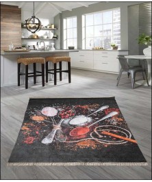 Carpet Kitchen Nut Black 160*230