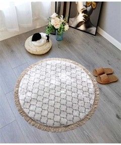 Carpet Round Rombos Gray 120*120