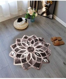 Carpet Round Star Gray 120*120