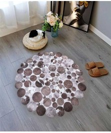 Carpet Round Point Gray 120*120