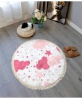 Carpet Round Clouds Pink 120*120