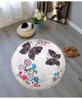 Carpet Round butterfly 120*120