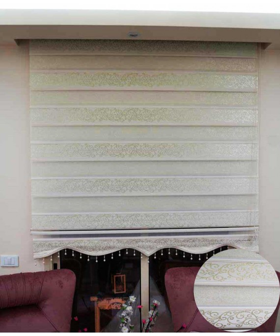 Duo Roller Blind Gold 160*230