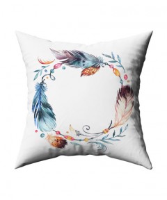 Cushion Cover Feather Round 45*45