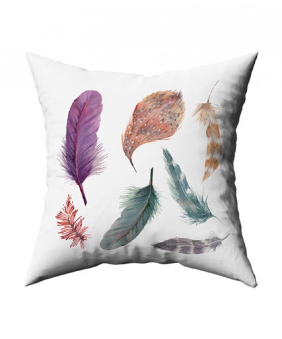 Cushion Cover Multi Feather 45*45