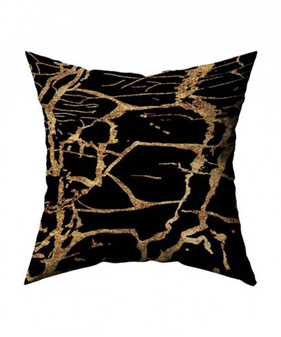 Cushion Cover Gold&Black 45*45