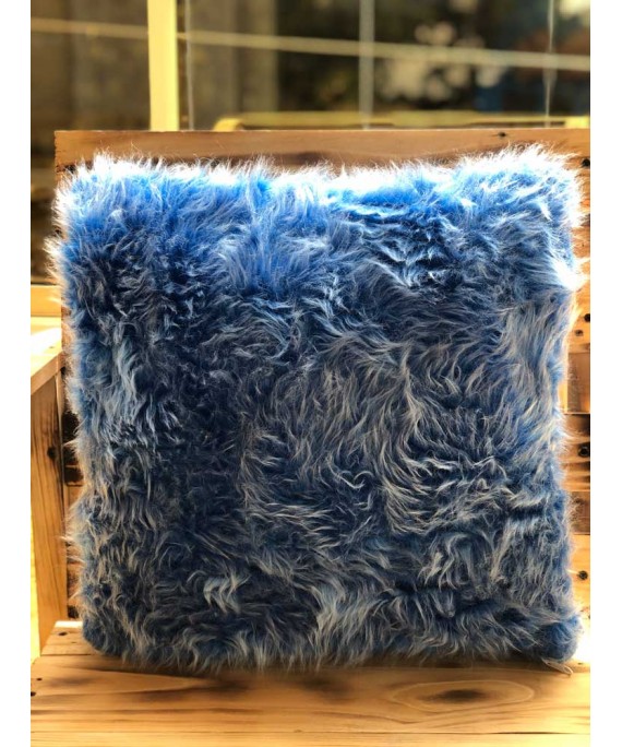 Cover Feathers Plush Blue 45*45