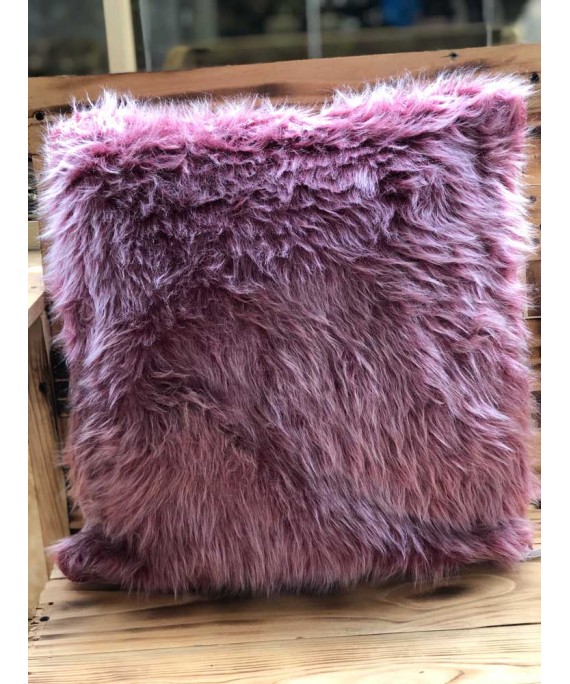 Cover Feathers Plush Pink G 45*45