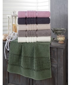 6 Pieces CULGAN Towel Roma Rhombos