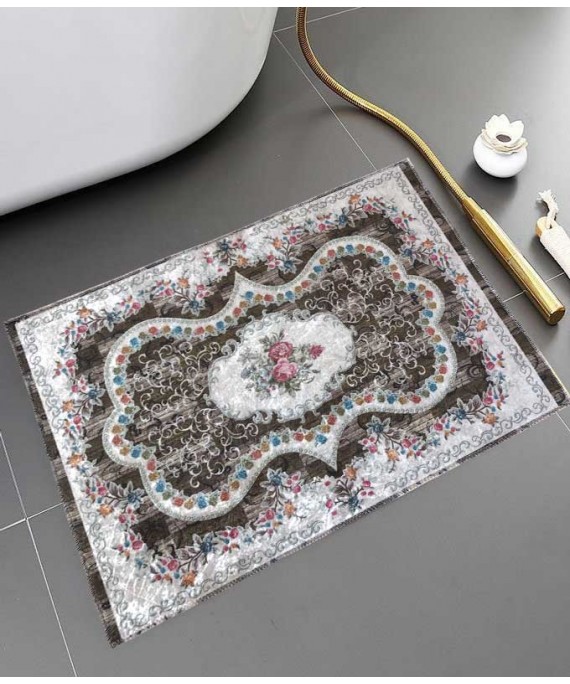 Bath Mats Oil Rose 2 pieces