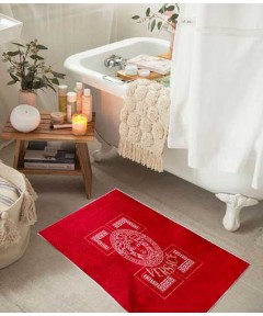 Bath Mats Blossom V Red Pieces