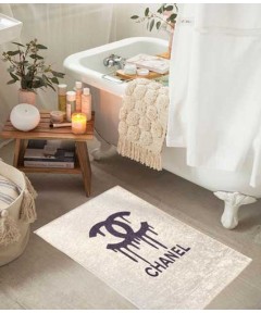 Bath Mats White C 2 pieces