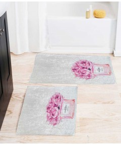 Bath Mats 2 pieces C pink