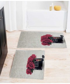 Bath Mats 2 pieces C  White