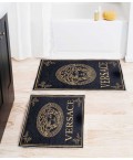 Bath Mats 2 pieces V Black