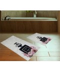 Bath Mats 2 pieces C w&p