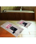 Bath Mats 2 pieces C Gray