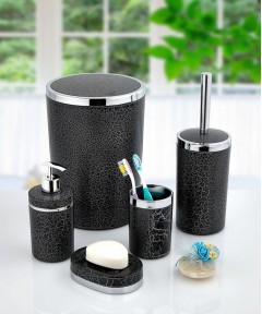 5 Pieces Massa Bathroom Black_s