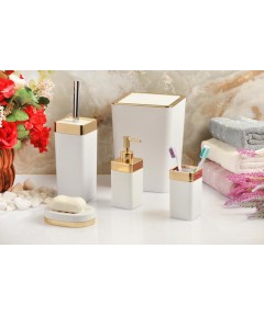 5 Pieces Classic Bathroom White_G