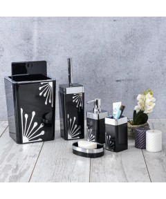 5 Pieces Crown Bathroom_Black_S