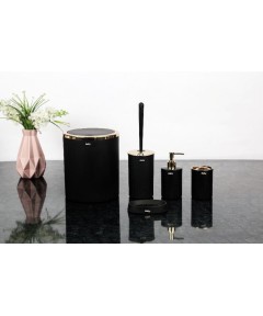 5 Pieces Roma Bathroom Black_G