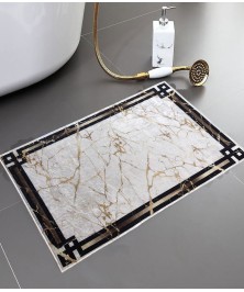 Bath Mats Gold Modern 2 pieces