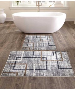 Bath Mats Verca Gray 2 pieces