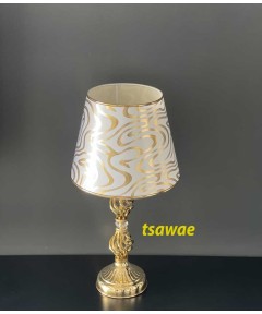 Street Lamp crystal white & Gold 