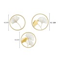 Plate Evel Gold 3 Pieces