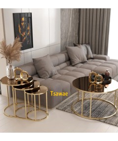 Table Donia Bronze 3 Pieces 