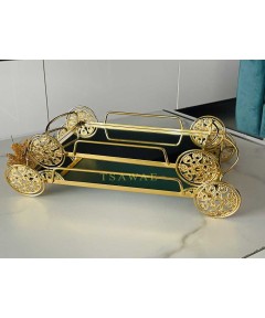 Trays Gold cart 2 Pieces 