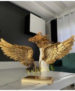 Eagle Resin Shape Gold 1 Pieces