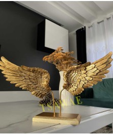 Eagle Resin Shape Gold 1 Pieces