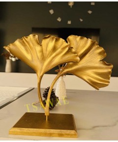 Leaves Resin Shape Gold 3 Pieces