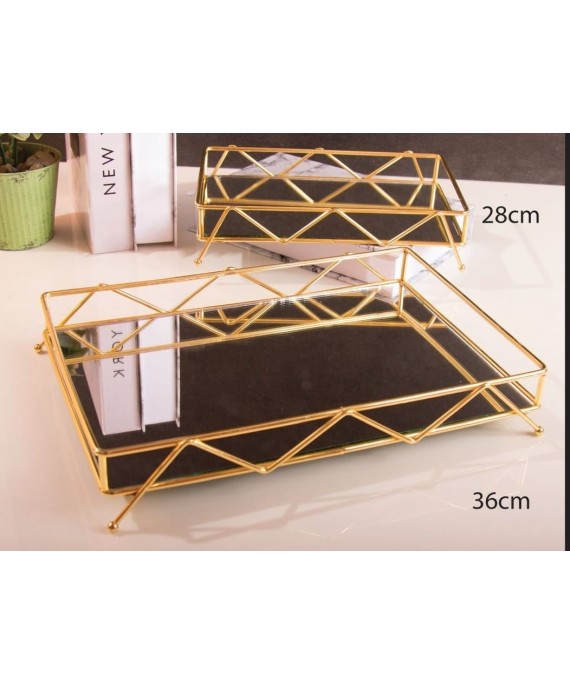 Trays Gold Paris 2 Pieces