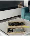 Trays Gold Triangle 2 Pieces