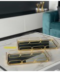 Trays Gold Catenary 2 Pieces