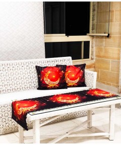 Table cloth with 2 Cushion Cover 