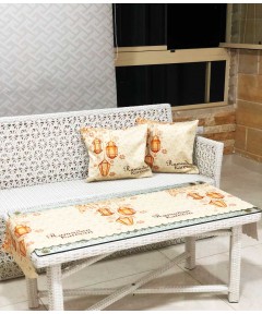 Table cloth with 2 Cushion Cover 