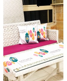 Table cloth with 2 Cushion Cover 